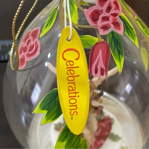 Vintage Celebrations Handpainted Blown Glass Angel Collectible Ornament - Picture 14 of 15